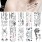 Navel Chest Waist Scar Cover Stretch Mark Tattoo Sticker 5
