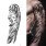 Full Arm Temporary Tattoo Jesus Queen Skeleton Lion King 3